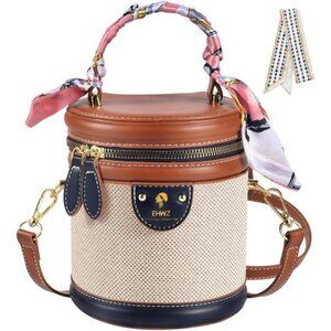 Colorblock Bucket Bag for Women